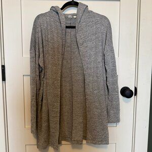 GAP Long, Gray Cardigan